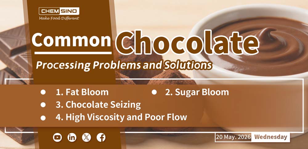 Problemas e soluções comuns de processamento de chocolate